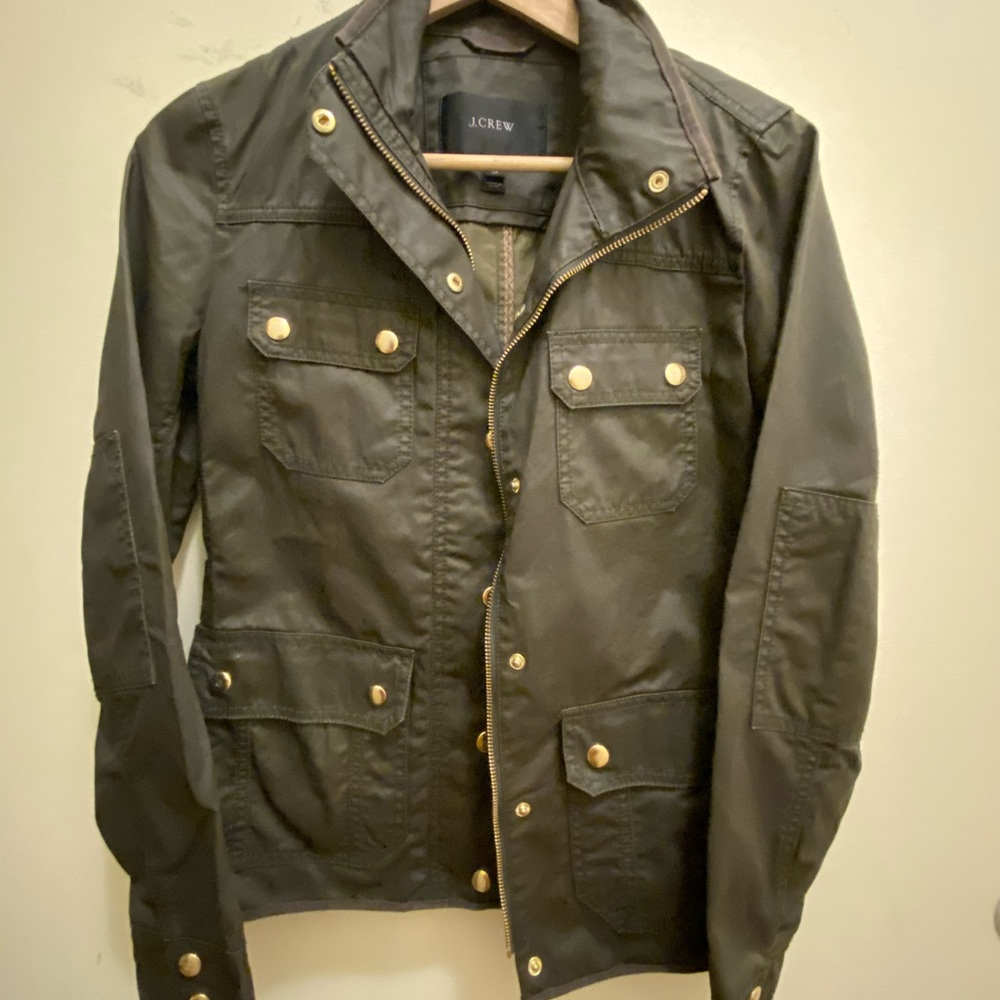 Dark green Jcrew Jacket
